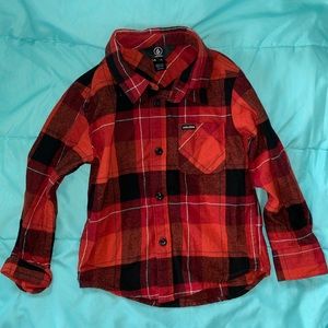 Volcom Toddler Boy Flannel Shirt